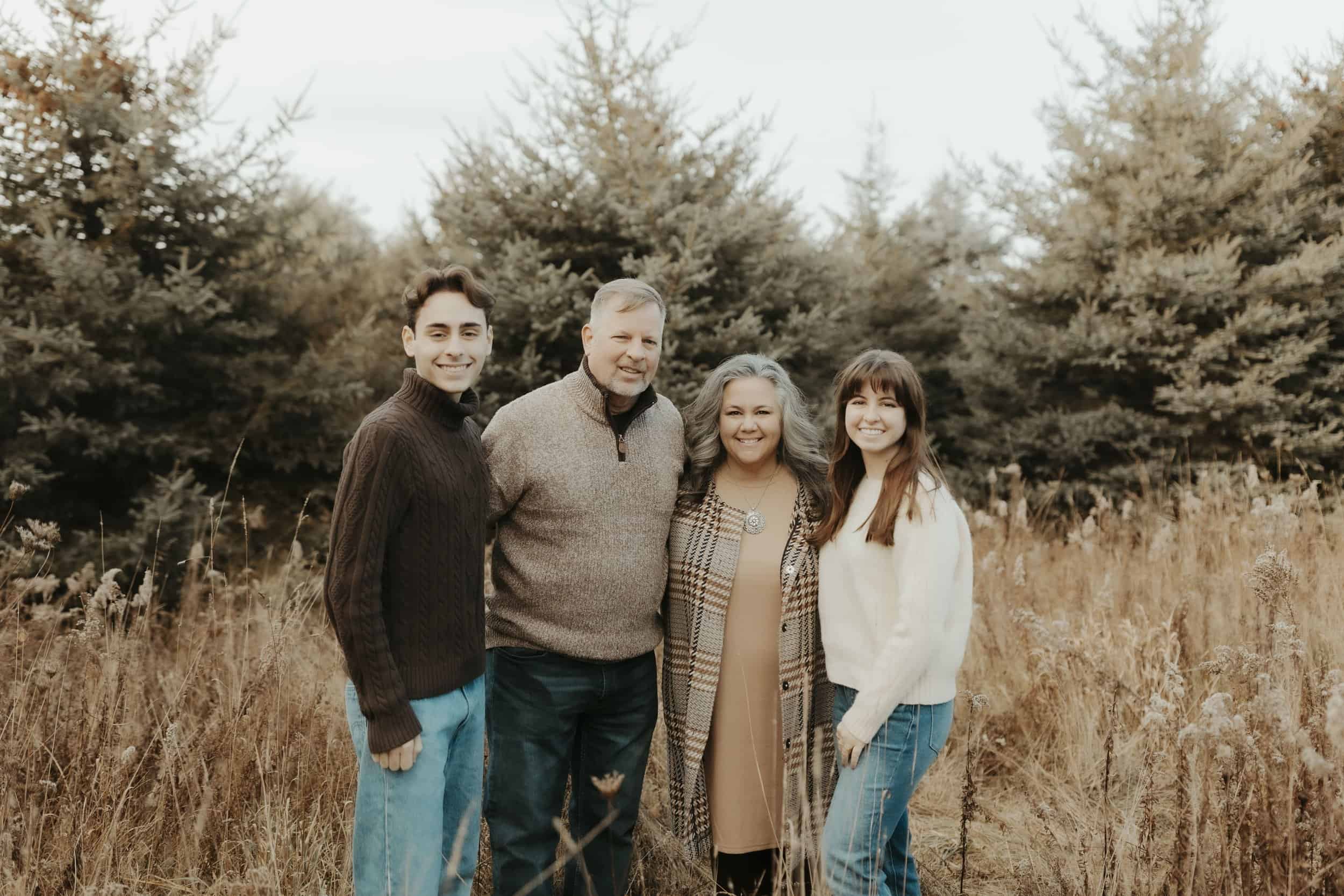 Amy with Family